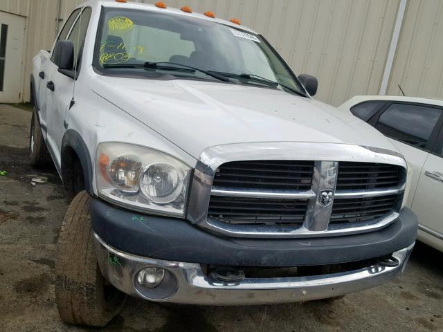 3D7KS28D67G793967 - 2007 DODGE RAM 2500 S Սպիտակ լուսանկար 1