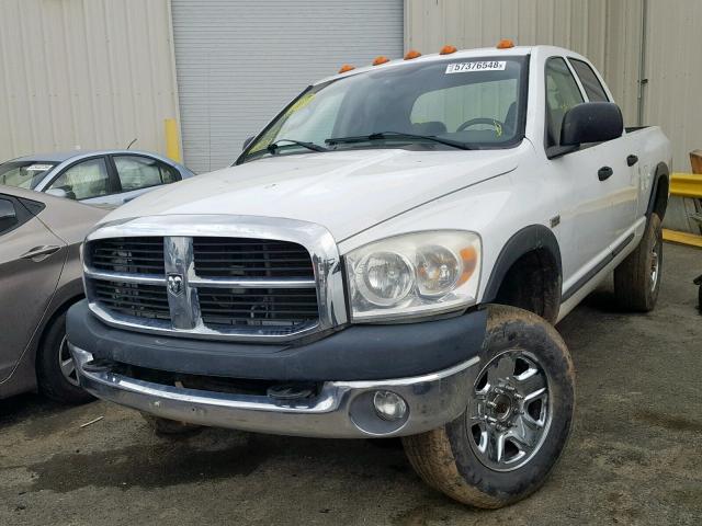 3D7KS28D67G793967 - 2007 DODGE RAM 2500 S Սպիտակ լուսանկար 2