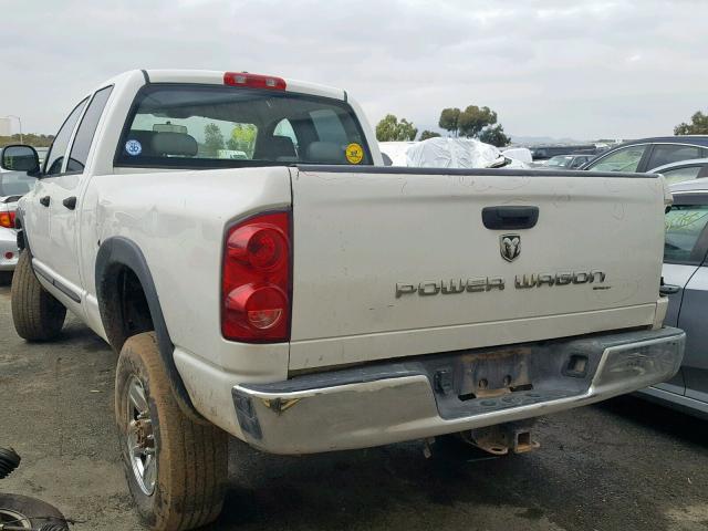 3D7KS28D67G793967 - 2007 DODGE RAM 2500 S Սպիտակ լուսանկար 3