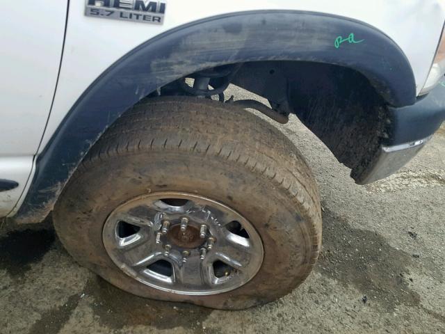 3D7KS28D67G793967 - 2007 DODGE RAM 2500 S Սպիտակ լուսանկար 9