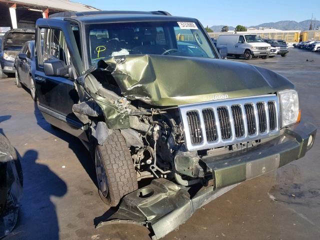 1J8HH48K67C691660 - 2007 JEEP COMMANDER 绿色 照片 1