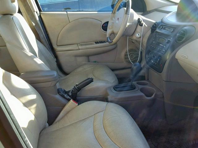 1G8AL52F03Z128646 - 2003 SATURN ION LEVEL BLACK photo 5