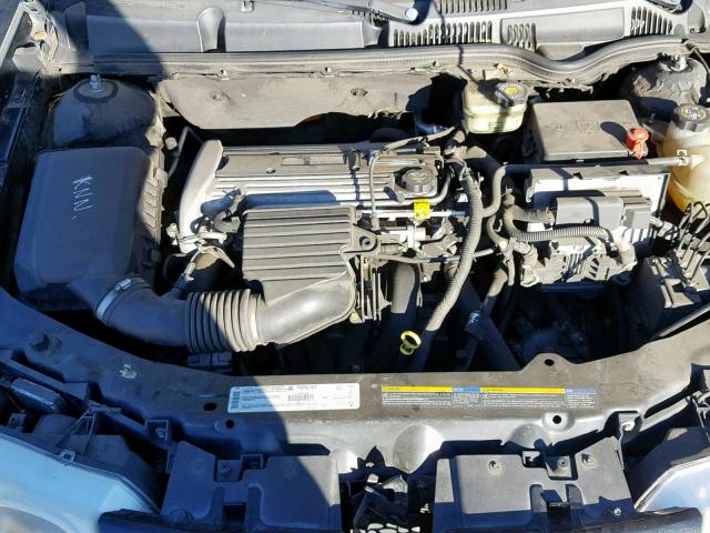 1G8AL52F03Z128646 - 2003 SATURN ION LEVEL BLACK photo 7