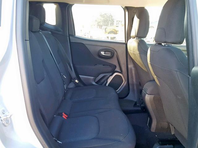 ZACCJAAW7GPE30583 - 2016 JEEP RENEGADE S SILVER photo 6