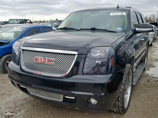 1GKEC638X8J180812 - 2008 GMC YUKON DENA BLACK photo 2