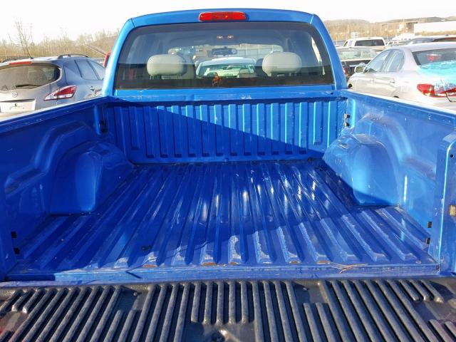 1D7HE28K28S502228 - 2008 DODGE DAKOTA QUA BLUE photo 6