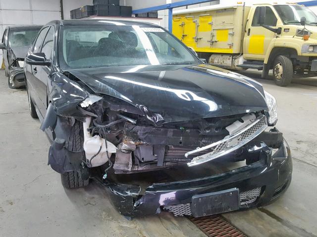 2G1WB5E34C1326194 - 2012 CHEVROLET IMPALA LT BLACK photo 1