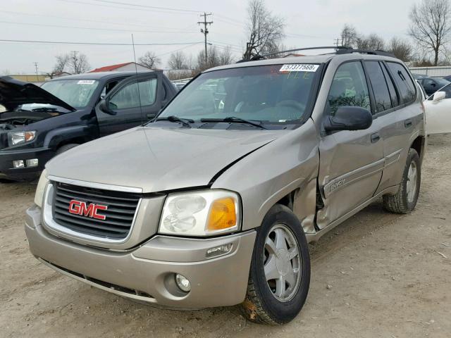 1GKDT13SX32109784 - 2003 GMC ENVOY GRAY photo 2