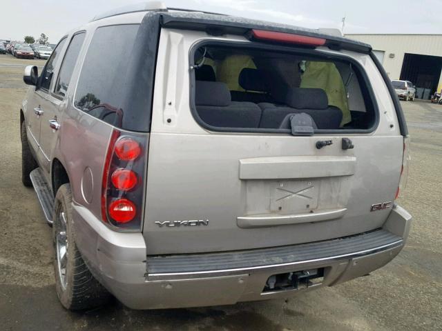 1GKFK63867J287295 - 2007 GMC YUKON DENA GOLD photo 3