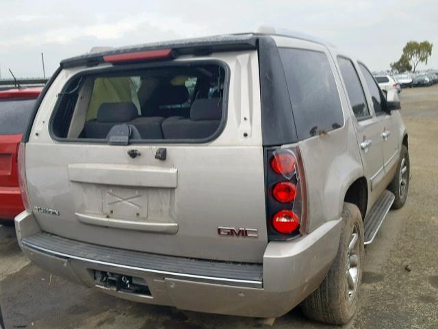 1GKFK63867J287295 - 2007 GMC YUKON DENA GOLD photo 4