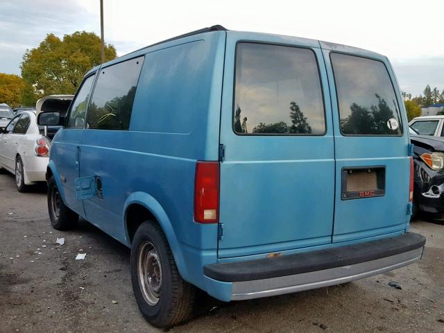 1GKDM15ZXPB529123 - 1993 GMC SAFARI BLUE photo 3