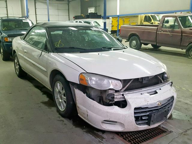 1C3EL75R55N530377 - 2005 CHRYSLER SEBRING GT WHITE photo 1