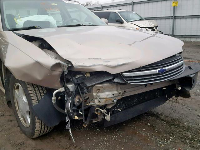 1G1NE52J9Y6272803 - 2000 CHEVROLET MALIBU LS ოქროსფერი ფოტო 9