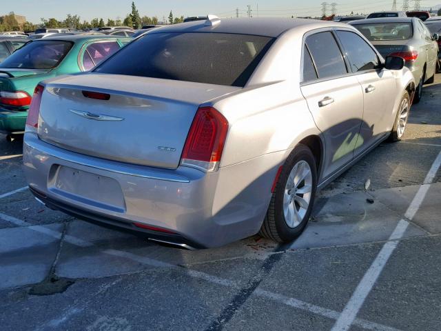 2C3CCAAG4GH206826 - 2016 CHRYSLER 300 LIMITE SILVER photo 4