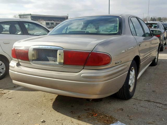 1G4HP54KX14243375 - 2001 BUICK LESABRE CU BEIGE photo 4