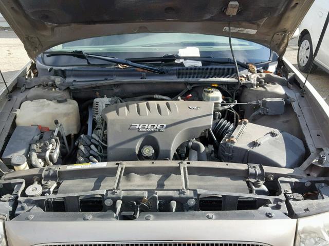 1G4HP54KX14243375 - 2001 BUICK LESABRE CU BEIGE photo 7