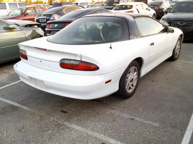 2G1FP22K9T2106491 - 1996 CHEVROLET CAMARO BAS WHITE photo 4