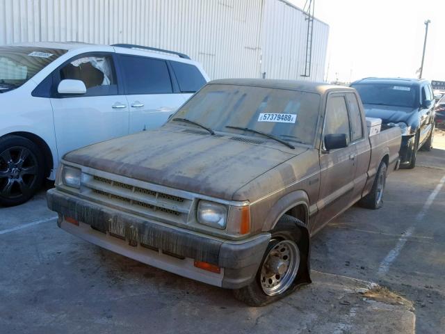 JM2UF3111G0659686 - 1986 MAZDA B2000 LONG BROWN photo 2