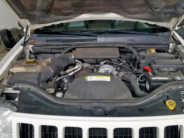 1J8GS48K98C113566 - 2008 JEEP GRAND CHER WHITE photo 7