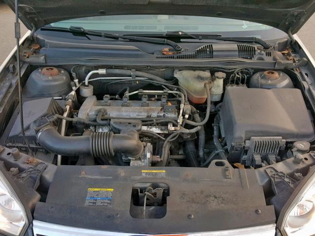 1G1ZS58F38F109433 - 2008 CHEVROLET MALIBU LS GRAY photo 7