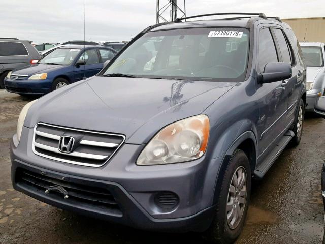 JHLRD78905C032768 - 2005 HONDA CR-V SE GRAY photo 2