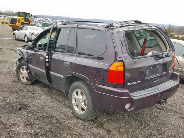 1GKDT13S482168787 - 2008 GMC ENVOY PURPLE photo 3