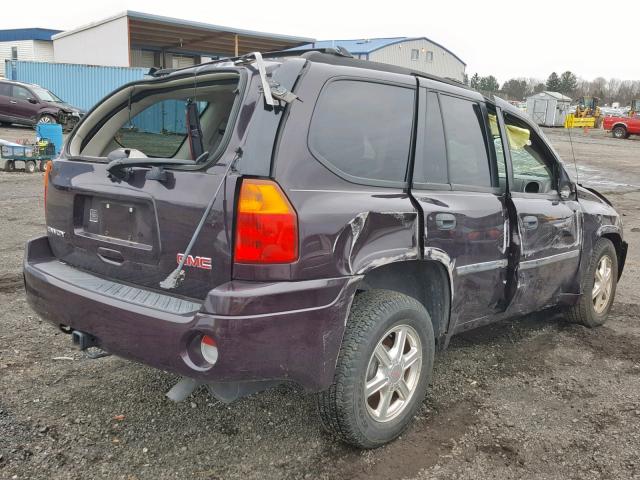 1GKDT13S482168787 - 2008 GMC ENVOY PURPLE photo 4