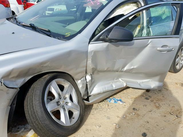 1G1ZA5EU4CF212262 - 2012 CHEVROLET MALIBU LS SILVER photo 9