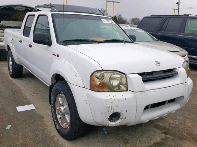 1N6MD29Y24C410469 - 2004 NISSAN FRONTIER C WHITE photo 1