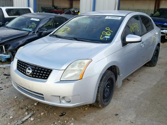 3N1AB61E89L613112 - 2009 NISSAN SENTRA 2.0 SILVER photo 2