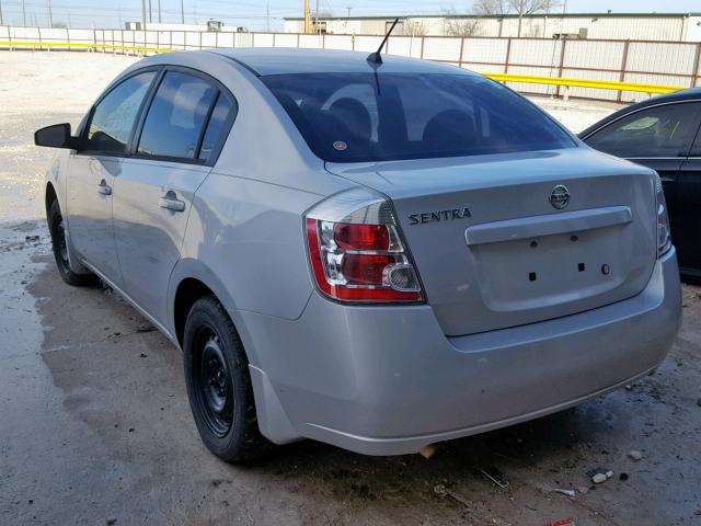 3N1AB61E89L613112 - 2009 NISSAN SENTRA 2.0 SILVER photo 3