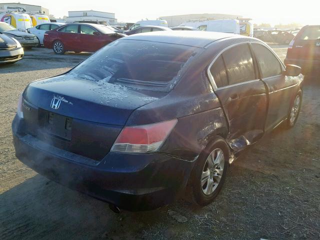 JHMCP26479C009173 - 2009 HONDA ACCORD LXP BLUE photo 4