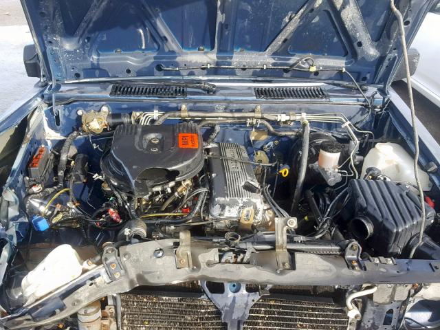 1N6SD11SXNC363041 - 1992 NISSAN TRUCK SHOR BLUE photo 7