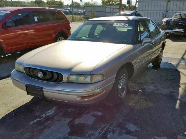 1G4HR52K1WH506026 - 1998 BUICK LESABRE LI TAN photo 2