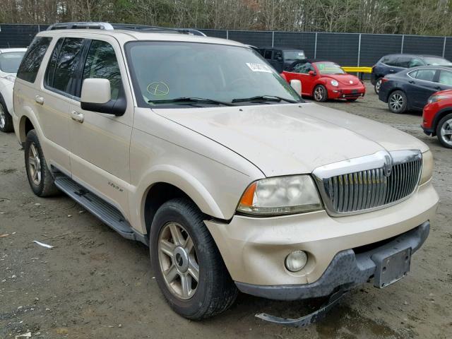 5LMEU88H75ZJ26094 - 2005 LINCOLN AVIATOR 奶油色 照片 1