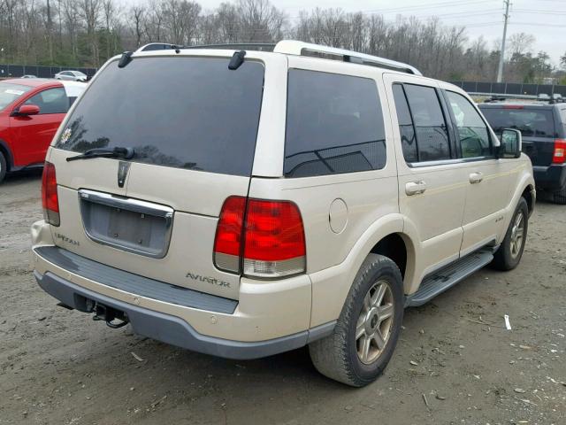 5LMEU88H75ZJ26094 - 2005 LINCOLN AVIATOR 奶油色 照片 4