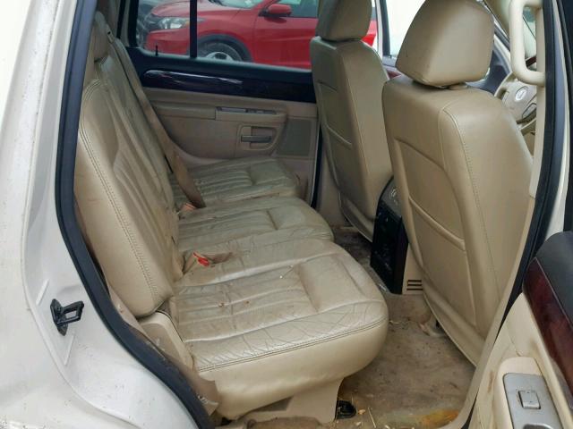 5LMEU88H75ZJ26094 - 2005 LINCOLN AVIATOR 奶油色 照片 6