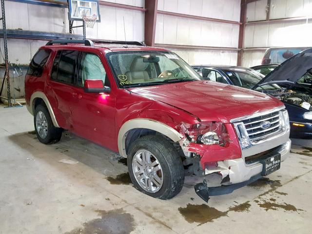 1FMEU7E85AUA68933 - 2010 FORD EXPLORER E RED photo 1