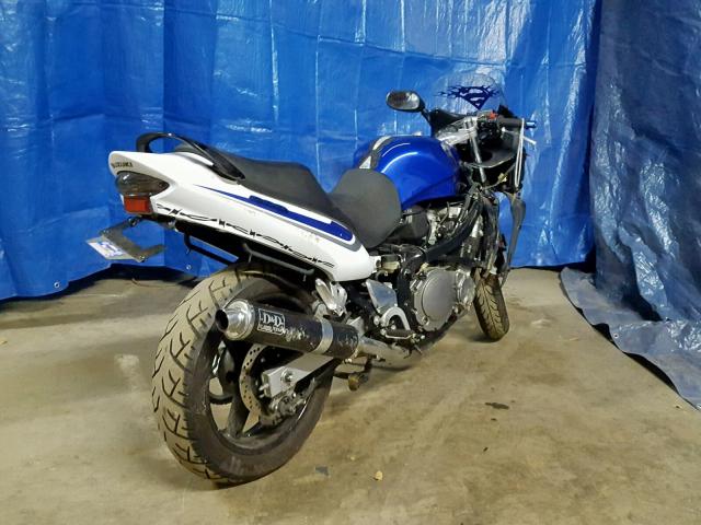 JS1GN79A162105724 - 2006 SUZUKI GSX600 F BLUE photo 4