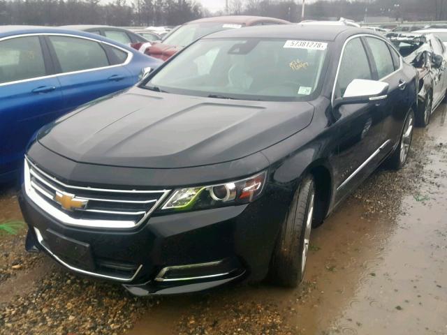 2G1165S36F9223982 - 2015 CHEVROLET IMPALA LTZ BLACK photo 2