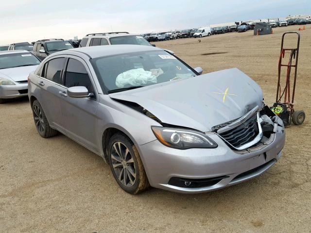 1C3CCBBB5DN578672 - 2013 CHRYSLER 200 TOURIN SILVER photo 1