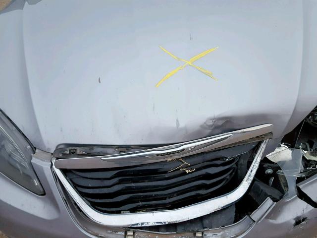 1C3CCBBB5DN578672 - 2013 CHRYSLER 200 TOURIN SILVER photo 7