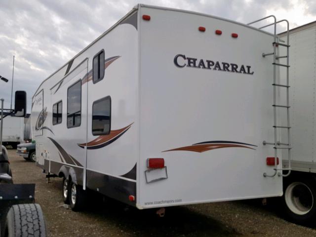 5ZT3CLTB9DA307572 - 2013 COACH CHAPARRAL WHITE photo 3