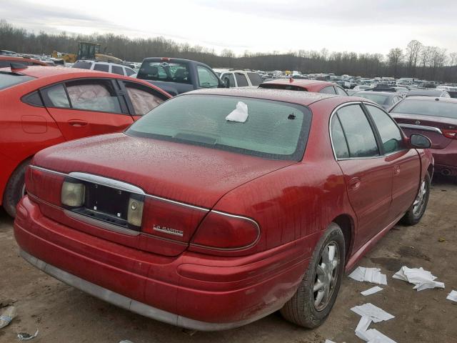 1G4HR54K03U234259 - 2003 BUICK LESABRE LI RED photo 4