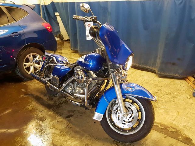 1HD1FV4117Y670346 - 2007 HARLEY-DAVIDSON FLHT BLUE photo 1