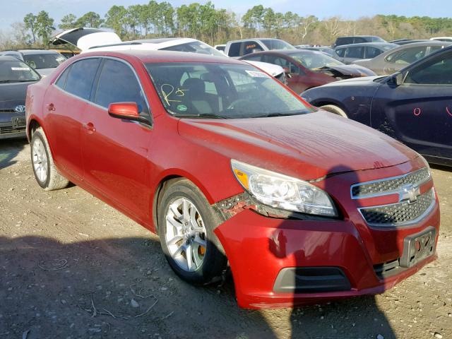 1G11D5RR3DF105599 - 2013 CHEVROLET MALIBU 1LT RED photo 1