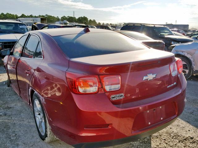 1G11D5RR3DF105599 - 2013 CHEVROLET MALIBU 1LT RED photo 3