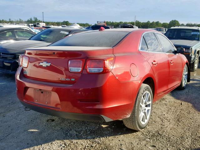1G11D5RR3DF105599 - 2013 CHEVROLET MALIBU 1LT RED photo 4