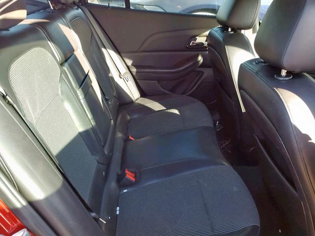 1G11D5RR3DF105599 - 2013 CHEVROLET MALIBU 1LT RED photo 6