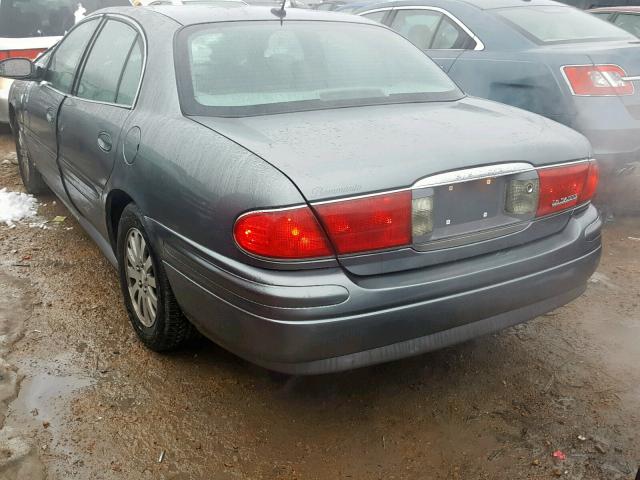 1G4HR54K45U248345 - 2005 BUICK LESABRE LI GRAY photo 3